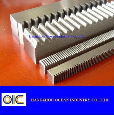 China Basic Customization Industrial Engraving Spur Helical Steel Gear Rack for CNC Machine en venta