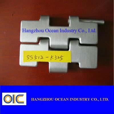 China Stainless Steel Sideflex Flat-top Chain, type 880TAB-K325 880TAB-K325 882TAB-K500 882TAB-K600 for sale