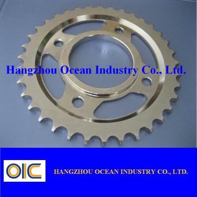 China Motorcycle Sprockets , type Middle East A100 CG125-CDI YB100 for sale