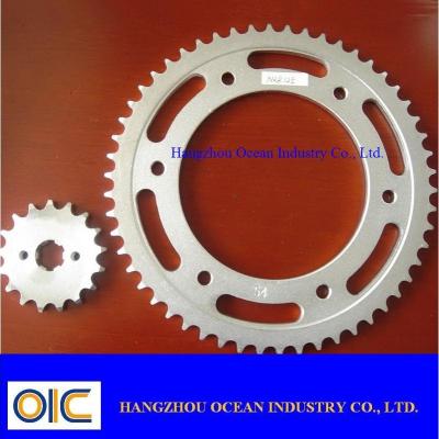 China Motorcycle Sprockets , type India CD-100 SPLENDOR RX-100 for sale
