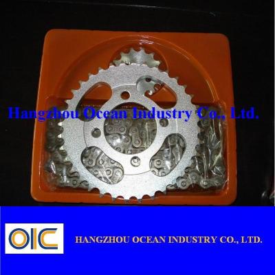 China Motorcycle Sprockets , type South America FD115 VIVA AX100 FR80 for sale