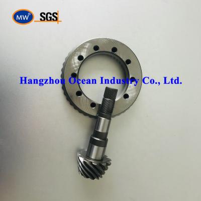 China Helical Spur Bevel JIS Class 0 Crown Wheel Pinion for sale
