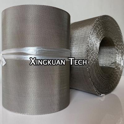 China Stainless Steel Automatic Switching Mesh Belt Extruder Filter Screen Belt For PP for sale