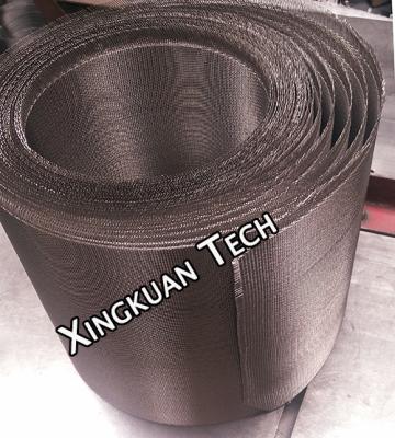 China Reverse Dutch Weaving Automatic Stainless Steel Screen Belt for sale