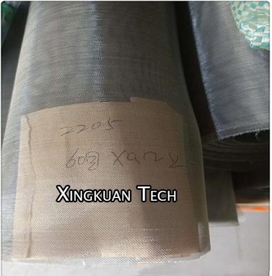 China 2205 alambre de acero inoxidable de la malla 0.12m m de la malla 60 para el llenador en venta