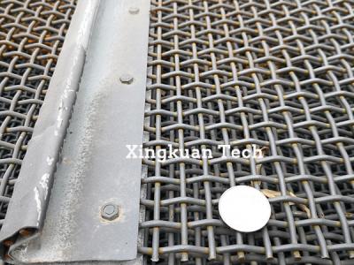 China Pantalla de malla acanalada del acero de alto carbono para el equipo de trituración y cribado en venta