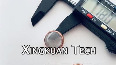 China Disco de filtro redondo de pantalla de malla redonda de círculo de filtro plateado cobre para filtro de secador de 18 mm en venta