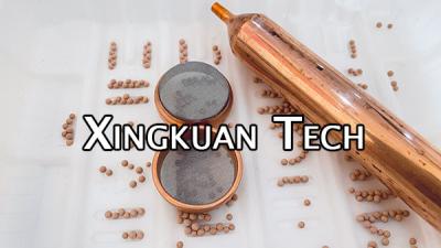 Chine bord plaqué cuivre de tamis filtrant de dessiccateur de type maille de 29mm pour le réfrigérateur à vendre