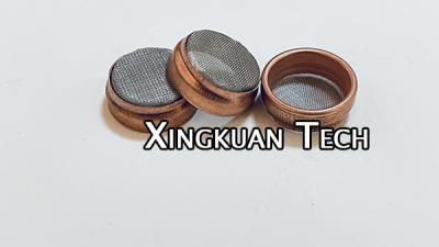 China Dryer Filter Screen 19mm Mesh Wire Type Copper Plated For Refrigerator Inside for sale