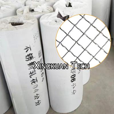 China Stainless Steel 304 Crimped Woven Corrugated Wire Mesh For Screening for sale