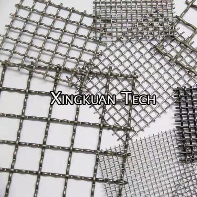 China SS304 Crimped Wire Mesh 0.6mm Wire Diameter With 2mm 3mm 3.5mm Opening for sale
