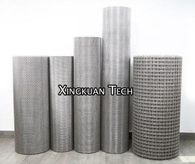 China 1m 3 Feet / 4 Feet / 5 Feet Width Crimped Wire Mesh Stainless Steel 201 304 316 316L for sale