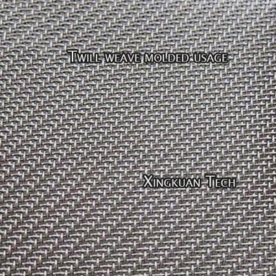 China Soft Annealed Stainless Steel Woven Wire Mesh Placed On Top Of The Molding Dies for sale