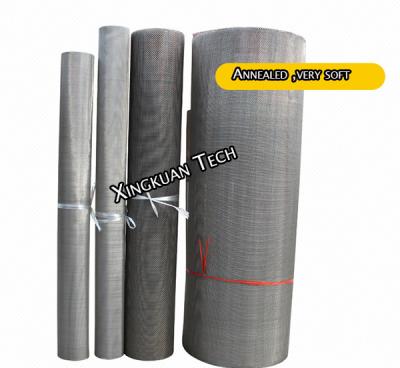 China Soft Stainless Steel Pulp Mold Wire Mesh 304 316 316L Annealed for sale