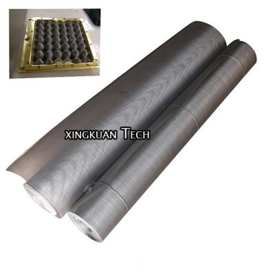 China Woven Wire Mesh Stainless Steel Mesh For Molded Pulp Egg Cartons for sale