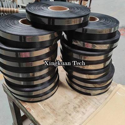China Black Epoxy Coated Steel Metal Wire Mesh, Epoxy Coating Screening Support Layer for sale