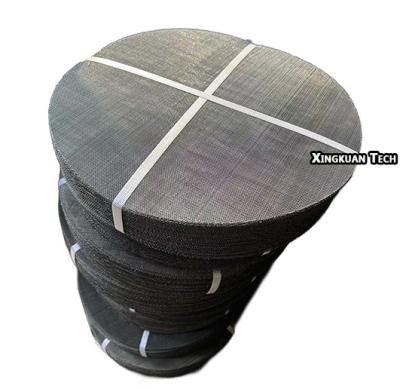 China 270mm Dia 60meshx0.19mm Wire Mesh Filter Discs For PP Material Production à venda