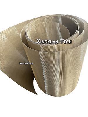 China Continuous Belt Wire Mesh Filter Screen Copper Clad Steel For Extruder Plastic Production for sale