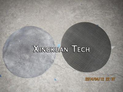 China Plain Steel Extruder Wire Mesh Filter Screen Can Filter Plastic Rubber And Other Molten Materials for sale