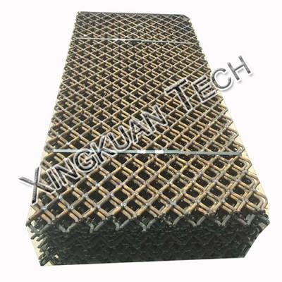 China Manganese Steel Welded Mesh Used In Large Stone Process Asphalt Mixing Station for sale