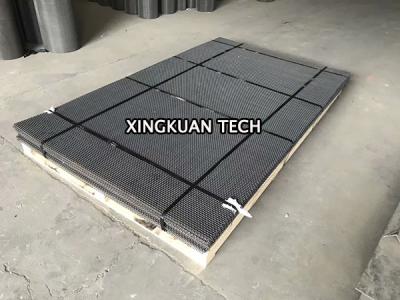 China Material tejido cuadrado del acero de alto carbono de Mesh Crimped 65Mn de la pantalla de la mina en venta