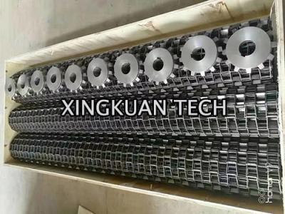 China Honeycomb Conveyor Belt Wire Mesh Also Known As Flat Wire Belting For Pizza Oven Baking for sale