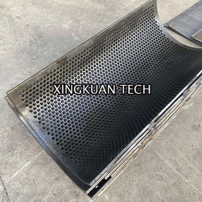 China Heavy Duty Perforated Wire Mesh Metal Screen For Hammer Mill OEM ODM for sale