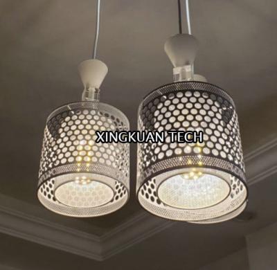 China OEM ODM Punching Metal Mesh , perforated metal sheet for hotel decorative lamp for sale