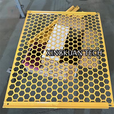 China Spray Color Painting Hexagonal Perforated Mesh , Honeycomb Mesh Sheet for sale