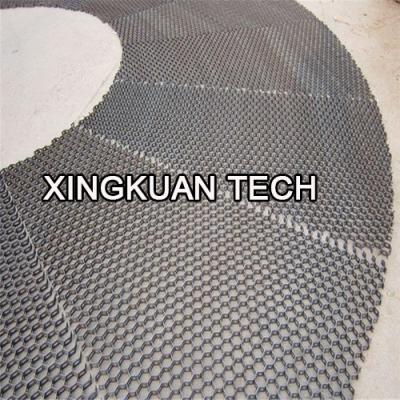 China AISI 321 Hex Grid Hex Metal Mesh & Hexsteel For Refractory Lining for sale