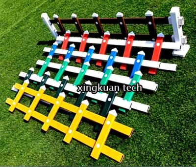 Chine Barrière en plastique de PVC de jardin décoratif, pelouse en acier de For Yard Garden de barrière de zinc à vendre