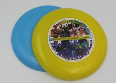 China Dog Toy PP Plastic Frisbee For Promotion , Round Shaped 23cm Flying Disk for sale