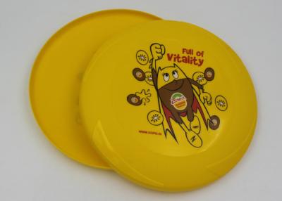 中国 環境友好的で黄色いプラスチック フリズビー EN71 の屋外のおもちゃの空飛ぶ円盤のフリズビー 販売のため