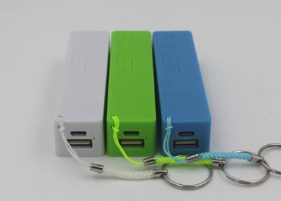 China Plastic Keychain Portable USB Power Bank For Smartphones , Usb Battery Backup for sale