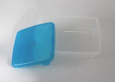China Square Waterproof Plastic Sandwich Box , Non Toxic Lunch Boxes For Work for sale