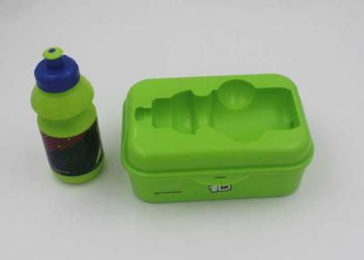 China PP Plastic Lunch Boxes For Kids With Sport Water Bottle / BPA Free Lunch Containers for sale