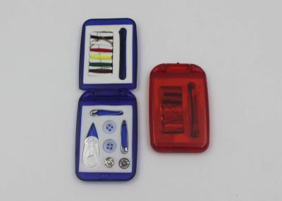China Eco - friendly ABS Mini Travel Sewing Kit Box In School / Office / Bank for sale