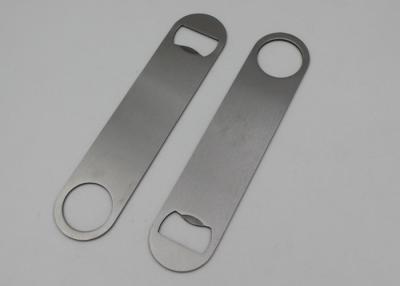 China Personalized Flat Stainless Steel Bottle Opener with Engraved logo for sale