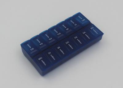 Chine Boîte en plastique saine durable de pilule, récipient de pilule de voyage pour le ménage à vendre