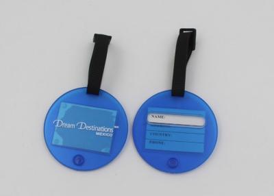 China Personalized Name Tags For Luggage With Logo Printed , Luggage Identification Tags for sale