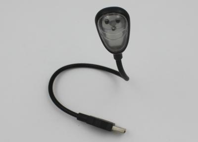 China Luz flexible para el juego del ordenador en la noche, lámpara del libro de 3 LED de escritorio del USB LED en venta