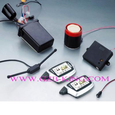 China FM-FM 2-way LCD Pager Motorcycle Alarm for sale