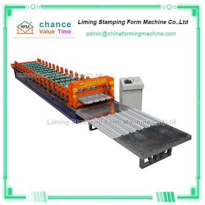 China Metal Single Layer Roofing Sheet Roll Forming Machine for sale