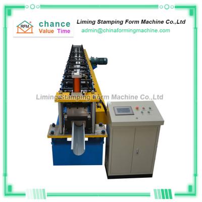 China 7.8x0.8x1.2m Downspout Roll Forming Machine , Metal Gutter Machine H450 Frame for sale