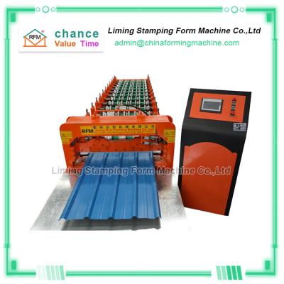 China 15 m/min Roofing Sheet Roll Forming Machine 220V/380V for sale