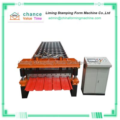 China New Design 1 Year Warranty Custom Design Roofing Sheet Roll Forming Machine for sale