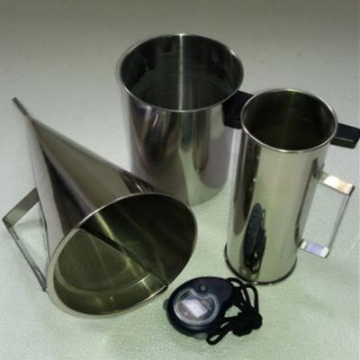 China Stainless Steel Marsh Funnel Viscometer Drilling Fluids Instruments MLN-3 1.6mm for sale