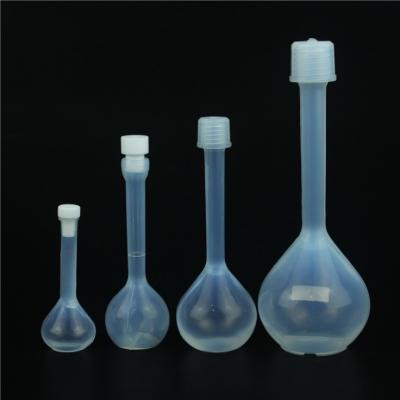 China High Transparency FEP Teflon Volumetric Bottle With Chemical Tolerance en venta