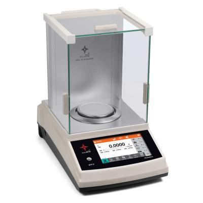China 0.5mg Lab Scale Weighing Balance 4 Place High Precision Analytical Balances 0.1mg for sale
