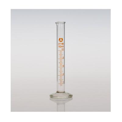 China 100 Ml Borosilicate Glass Measuring Cylinder Laboratory Apparatus 10ml 25ml 50ml 5-2000ml for sale